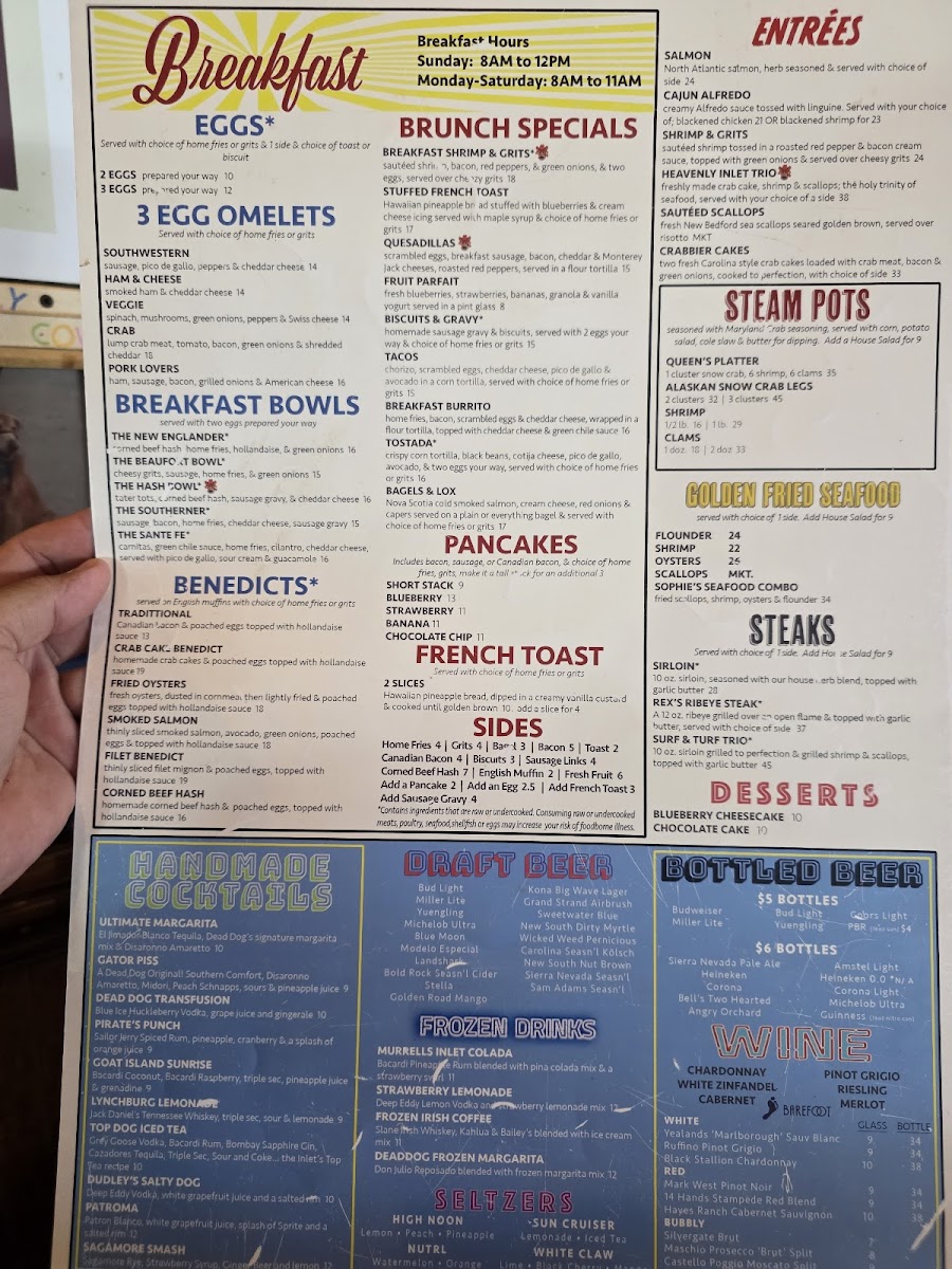Dead Dog Saloon Menu - Image 4